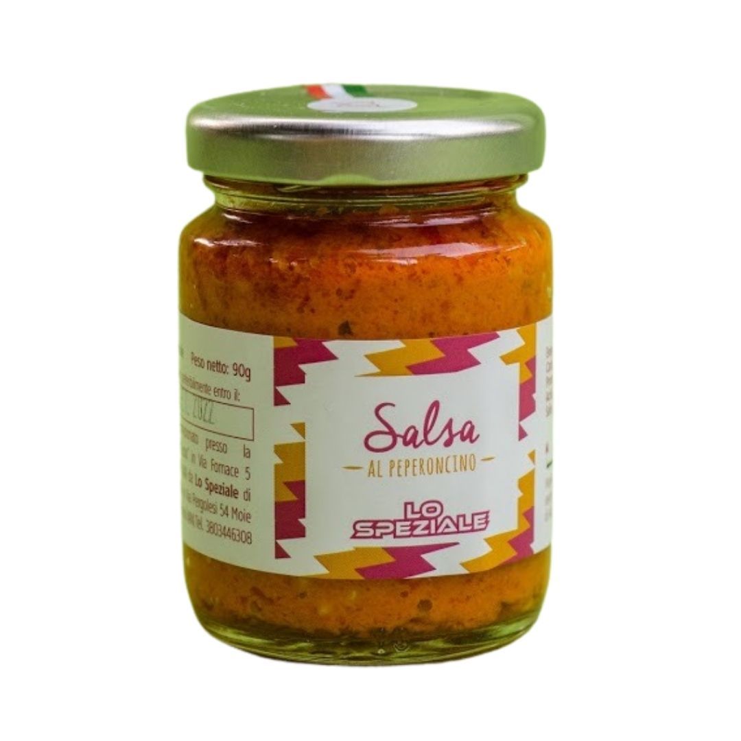 salsa artigianale al peperoncino Habanero red prodotta nelle marche