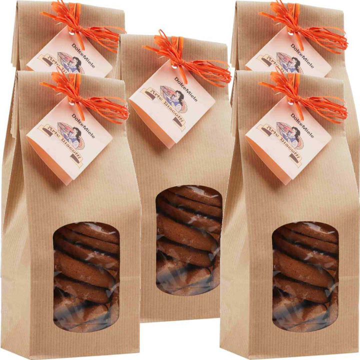 buste biscotti artigianali al miele da 200 gr