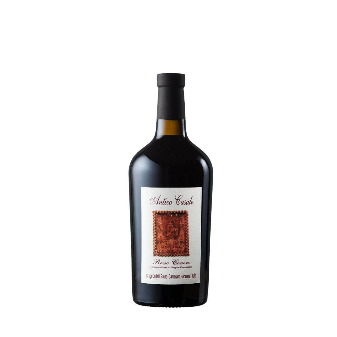 rosso-Conero-doc-antico-casale-Montepulciano-purezza-marche-barrique