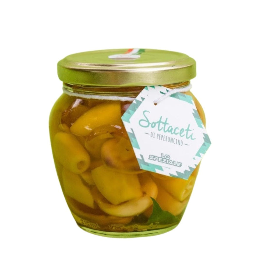 sottaceti di peperoncino delle marche con Aji panca e Aji Amarillo 