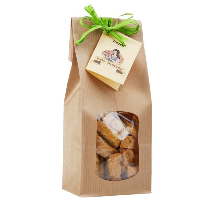 tozzetti o cantucci marchigiani artigianali con mandorle da 200 gr